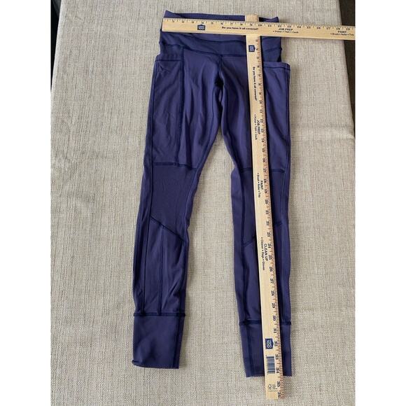LULULEMON Sun Salutation Pants *Full-On Luon Cadet Blue 4 - Picture 2 of 7
